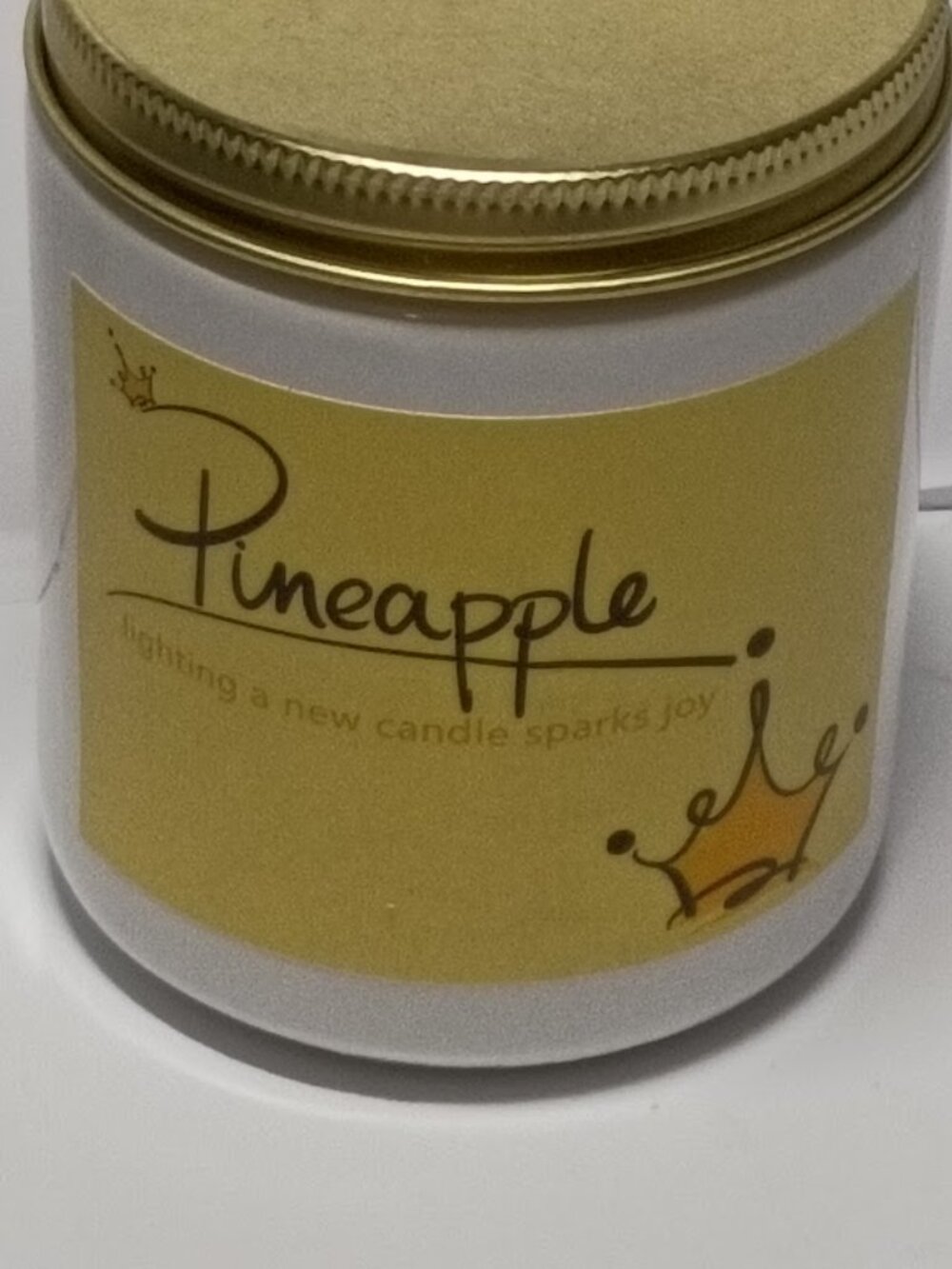 10AK Candle Company Pineapple Soy Wax Candle